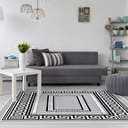 Dekoreko Kaymaz Taban Djt Salon Halısı Trend Modern 651M