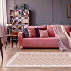 Dekoreko Kaymaz Taban Djt Salon Halısı Star Pamuk Modern 603M