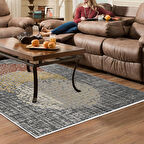 Dekoreko Kaymaz Taban Djt Salon Halısı Trend Modern E4052