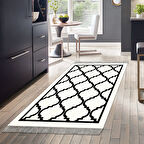 Dekoreko Kaymaz Taban Djt Mutfak Halısı Trend Saçaklı Modern 688M