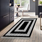 Dekoreko Kaymaz Taban Djt Mutfak Halısı Star Pamuk Saçaklı Modern 650M