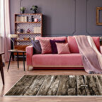 Dekoreko Kaymaz Taban Djt Salon Halısı Star Pamuk Modern Mu136