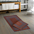 Alanur Venedik Şönil Dokuma Eskitme 2 Li Klozet Takimi Açik Yeşil