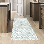 Dekoreko Kaymaz Taban Djt Mutfak Halısı Trend İskandinav F5079