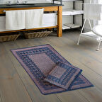 Alanur Venedik Şönil Dokuma Eskitme 2 Li Klozet Takimi Açik Yeşil