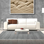 Dekoreko Kaymaz Taban Djt Salon Halısı Star Pamuk İskandinav F5084