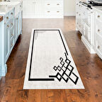 Dekoreko Kaymaz Taban Djt Mutfak Halısı Trend Modern 1919