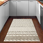 Dekoreko Kaymaz Taban Djt Mutfak Halısı Star Pamuk İskandinav F5086