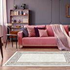 Dekoreko Kaymaz Taban Djt Salon Halısı Trend Modern M5142