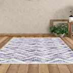 Dekoreko Kaymaz Taban Djt Salon Halısı Star Pamuk İskandinav F5124