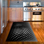 Dekoreko Kaymaz Taban Djt Mutfak Halısı Trend Modern 723