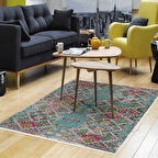 Dekoreko Kaymaz Taban Djt Salon Halısı Star Pamuk İskandinav F5009