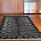 Dekoreko Kaymaz Taban Djt Mutfak Halısı Trend Saçaklı Modern 1906