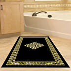 Dekoreko Kaymaz Taban Djt Banyo Halısı Trend Modern 656M