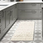 Dekoreko Kaymaz Taban Djt Mutfak Halısı Trend Modern 757
