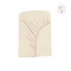 ORGANİK PENYE NATUR LASTİKLİ ÇARŞAF 100x200cm | Bebek Çarşafı