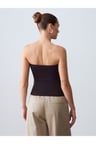 32841 Bağlamalı Bandeau Top