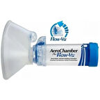 Medikalcim Aerochamber Plus Flow-Vu Mavi-Large 5+