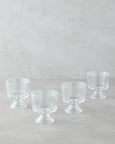 English Home Mae Cam 4'lü Cup 270 ml Şeffaf