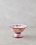 Botanic Stoneware Sunumluk 23x23x14 Cm Renkli