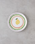 Lemon Seramik Pasta Tabağı 20 cm Renkli