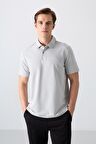 Tommy Life Erkek Taş Polo Yaka T-shirt 88348  