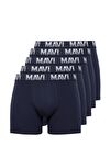 Mavi 5li Lacivert Basic Boxer Seti 0911509-70490