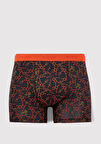 Baskılı Siyah Boxer 0911636-900