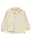 Civil Girls Kız Çocuk Ceket 10-13 Yaş Ekru