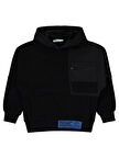 Civil Boys Erkek Çocuk Sweatshirt 10-13 Yaş  Siyah