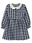 Civil Girls Kız Çocuk Elbise 6-9 Yaş Lacivert 