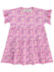 Civil Girls Kız Çocuk Elbise 6-9 Yaş Fondan Pembe