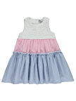 Civil Girls Kız Çocuk Elbise 2-5 Yaş Mavi