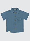 Civil Boys Erkek Çocuk Gömlek 2-5 Yaş İndigo