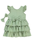 Civil Girls Kız Çocuk Elbise 2-5 Yaş Çağla Yeşili