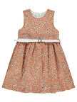 Civil Girls Kız Çocuk Elbise 2-5 Yaş İtalyan Karamel
