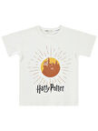 Harry Potter Kız Çocuk Tişört 6-9 Yaş Ekru