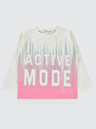 Civil Girls Active Mode Baskılı 10-13 Yaş Sweatshirt - Beyaz13-14 Yaş