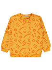 Civil Boys Erkek Çocuk Sweatshirt 2-5 Yaş Hardal