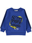 Civil Boys Erkek Çocuk Sweatshirt 2-5 Yaş Saks Mavisi