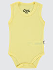 Civil Baby Bebek Çıtçıtlı Badi 0-1 Ay Sarı