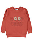 Civil Boys Erkek Çocuk Sweatshirt 2-5 Yaş Kiremit