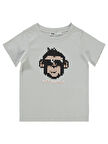Civil Boys Erkek Çocuk Tişört 2-5 Yaş Açık Gri