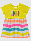 Civil Baby Kız Bebek Elbise 6-18 Ay Sarı
