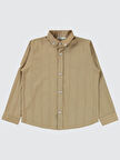 Civil Boys Erkek Çocuk Gömlek 10-13 Yaş Kahverengi