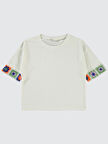 Civil Girls Kız Çocuk Tişört 6-9 Yaş Ekru