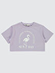 Civil Girls Kız Çocuk Tişört 2-5 Yaş Lila