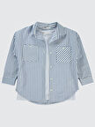 Civil Girls Kız Çocuk Gömlek 10-13 Yaş Mavi