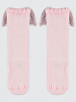 Civil Girls Kız Çocuk Dizaltı Çorap 3-11 Yaş Pembe