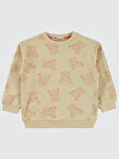 Civil Boys Erkek Çocuk Sweatshirt 2-5 Yaş  Bej